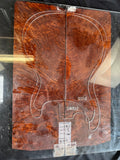 #1814 redwood burl Instrument set