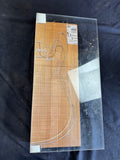 #1562 curly maple Instrument billet