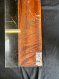 #2081 curly redwood Instrument billet