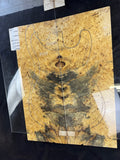 #1394 Buckeye Burl Instrument Set