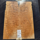 #1460 (A) Quilted maple Instrument set