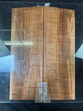 #1883 curly maple carve top
