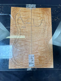 #1743 figured maple Instrument set