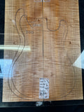 #1914 curly maple Instrument set