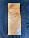 #1490 curly maple Instrument billet