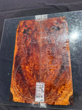 #1678 redwood Burl Instrument set