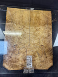 #1754 figured myrtle-wood instrument set