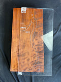 #2087 curly redwood Instrument billet