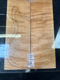#1839 curly maple Instrument set