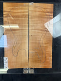 #2136 curly maple Instrument set