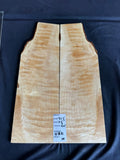#1681 curly maple Instrument set