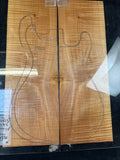 #1850 curly maple Instrument set