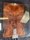 #1703 redwood burl Instrument set