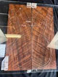 #1811 curly redwood Instrument set