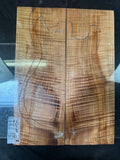 #1882 curly maple carve top