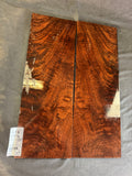 #1533 feathered claro walnut instrument set