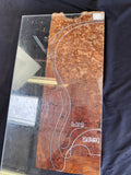 #1507 Spalted maple Burl Instrument billet