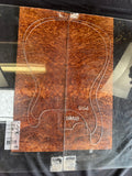 #1713 redwood Burl Instrument set