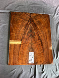 #1650 curly claro walnut instrument set