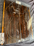 #1586 Ziricote instrument set