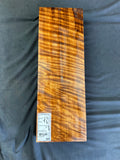#1566 curly redwood Instrument billet