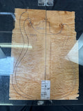 #1833 quilted maple Instrument set