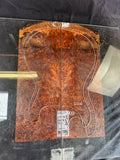 #1705 redwood burl Instrument set