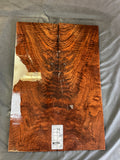 #1533 feathered claro walnut instrument set