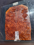 #1671 redwood burl Instrument set