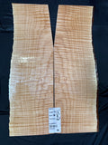 #1921 curly maple Instrument set