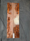#2027 figured walnut back and side set