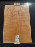#1466 curly maple Instrument set