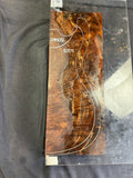 #1567 figured claro black walnut Instrument billet