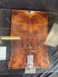 #1702 redwood Burl Instrument set