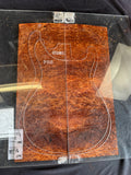 #1715 redwood burl Instrument set