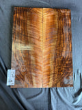 #1591 curly Bastogne walnut Instrument set