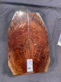 #1598 feathered claro walnut Instrument set