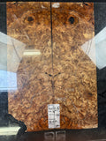 #1935 Spalted maple burl Instrument set