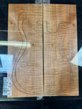 #1914 curly maple Instrument set