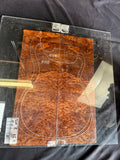 #1707 redwood Burl Instrument set