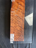 #2086 curly redwood instrument billet