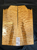 #1877 quilted maple instrument set