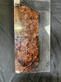 #2119 walnut Burl Instrument billet