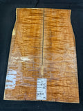 #1849 curly maple Instrument set