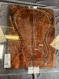 #1651 curly claro walnut Instrument set
