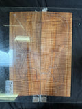 #2002 curly maple carve top