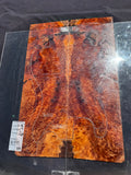 #1677 redwood burl Instrument set