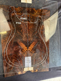 #1436 Curly Walnut Instrument Billet