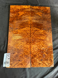 #1707 redwood Burl Instrument set