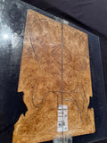 #1595 maple burl Instrument set